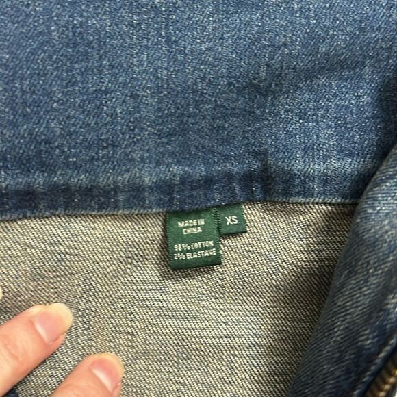 Ralph Lauren denim Jean jacket RR RL XS - Picture 8 of 8